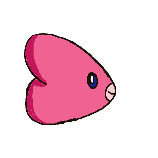 FoFo1300's drawing of Luvdisc — Pokémon sketch on Sketchdex