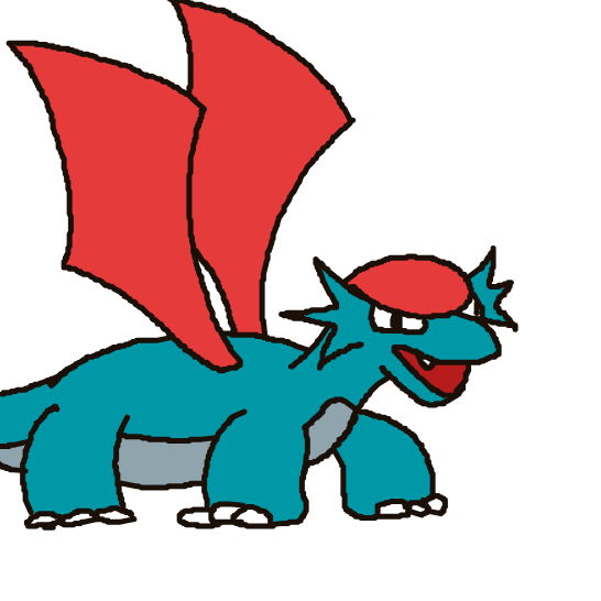 FoFo1300's drawing of Salamence — Pokémon sketch on Sketchdex