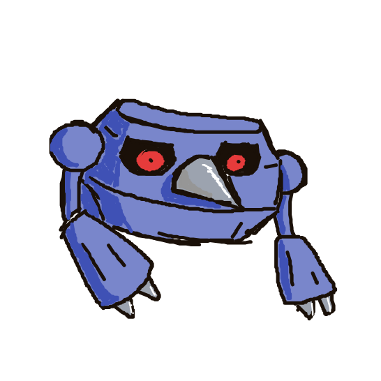 FoFo1300's drawing of Metang — Pokémon fan art on Sketchdex