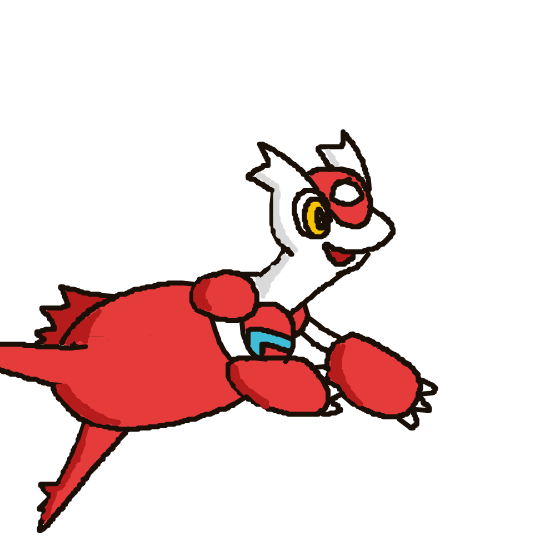 FoFo1300's drawing of Latias — Pokémon sketch on Sketchdex