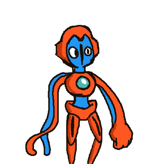 FoFo1300's drawing of Deoxys — best Pokémon fan art on Sketchdex