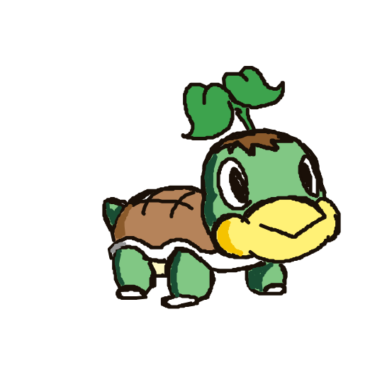FoFo1300's drawing of Turtwig — Pokémon sketch on Sketchdex