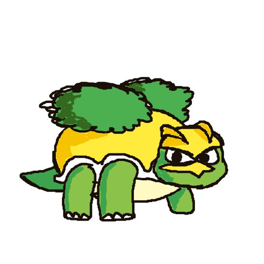 FoFo1300's drawing of Grotle — Pokémon sketch on Sketchdex