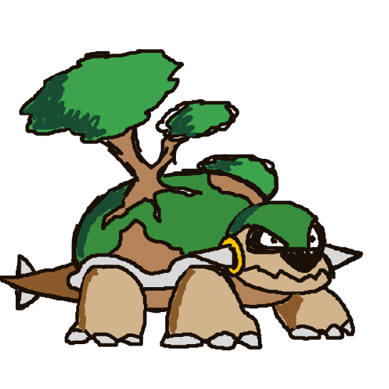 FoFo1300's drawing of Torterra — Pokémon sketch on Sketchdex