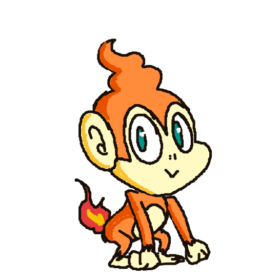 FoFo1300's drawing of Chimchar — Pokémon sketch on Sketchdex