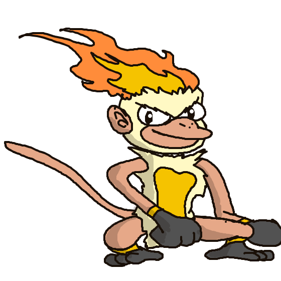 FoFo1300's drawing of Infernape — Pokémon sketch on Sketchdex