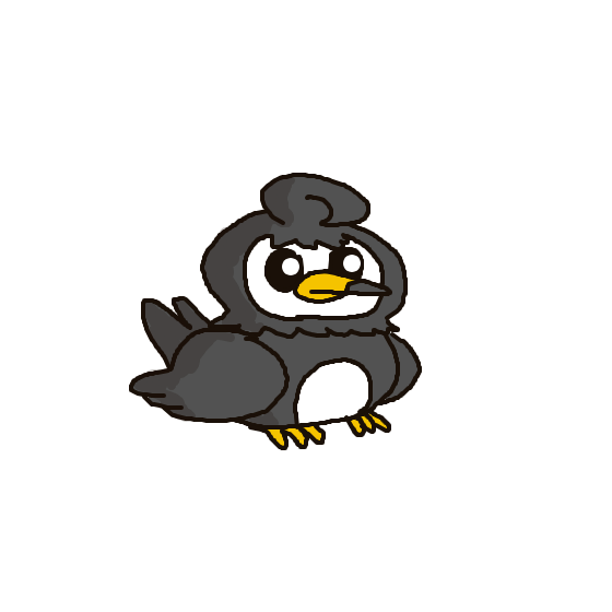 FoFo1300's drawing of Starly — best Pokémon fan art on Sketchdex
