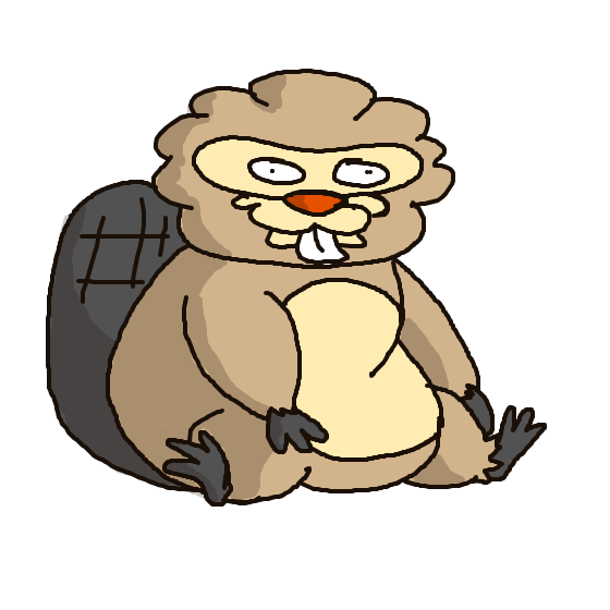 FoFo1300's drawing of Bibarel — best Pokémon fan art on Sketchdex