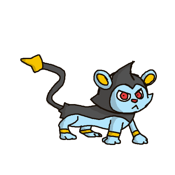 FoFo1300's drawing of Luxio — Pokémon sketch on Sketchdex