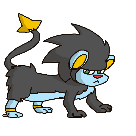 FoFo1300's drawing of Luxray — best Pokémon fan art on Sketchdex