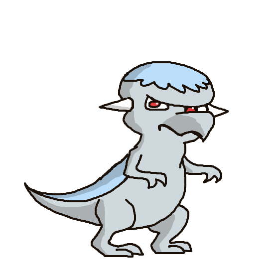 FoFo1300's drawing of Cranidos — Pokémon sketch on Sketchdex