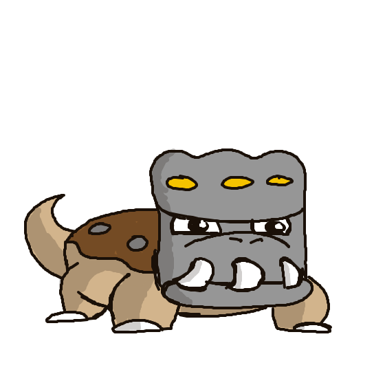 FoFo1300's drawing of Bastiodon — best Pokémon fan art on Sketchdex