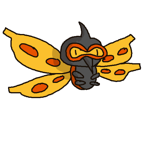 FoFo1300's drawing of Mothim — best Pokémon fan art on Sketchdex