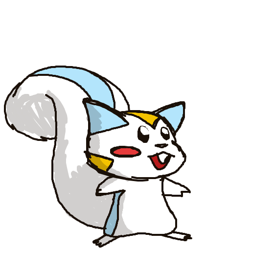 FoFo1300's drawing of Pachirisu — best Pokémon fan art on Sketchdex