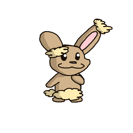 FoFo1300's drawing of Buneary — best Pokémon fan art on Sketchdex