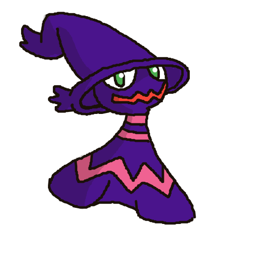 FoFo1300's drawing of Mismagius — Pokémon sketch on Sketchdex
