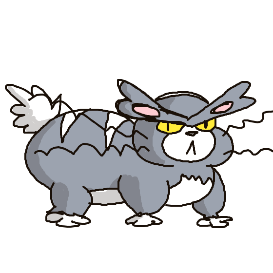 FoFo1300's drawing of Purugly — best Pokémon fan art on Sketchdex