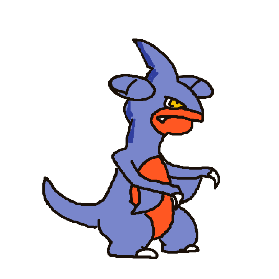FoFo1300's drawing of Gabite — Pokémon sketch on Sketchdex