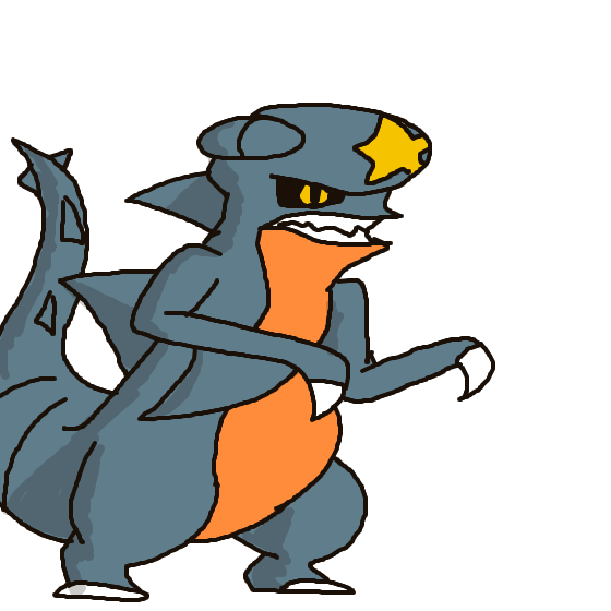 FoFo1300's drawing of Garchomp — Pokémon sketch on Sketchdex