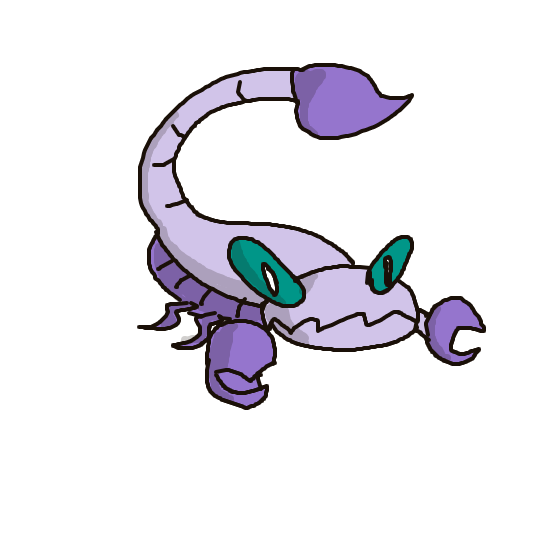 FoFo1300's drawing of Skorupi — best Pokémon fan art on Sketchdex
