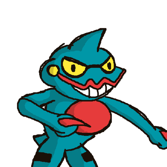 FoFo1300's drawing of Toxicroak — Pokémon sketch on Sketchdex