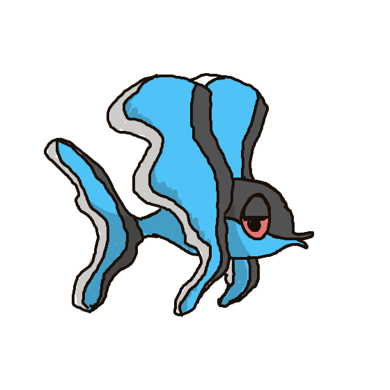 FoFo1300's drawing of Lumineon — best Pokémon fan art on Sketchdex