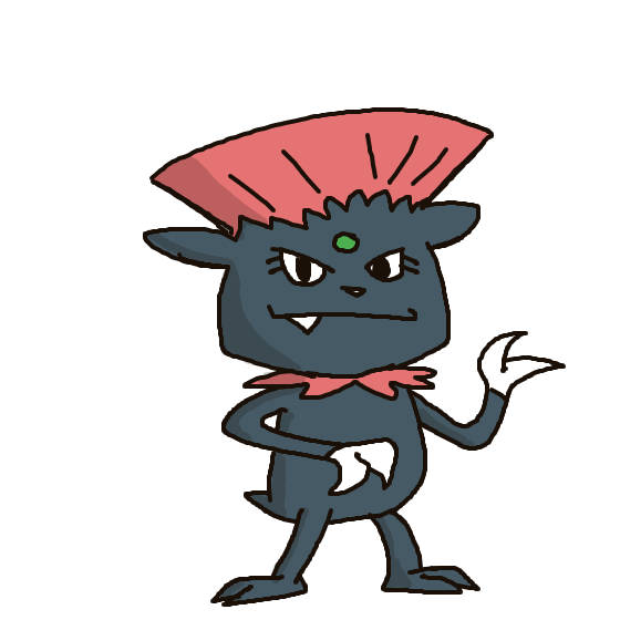 FoFo1300's drawing of Weavile — best Pokémon fan art on Sketchdex