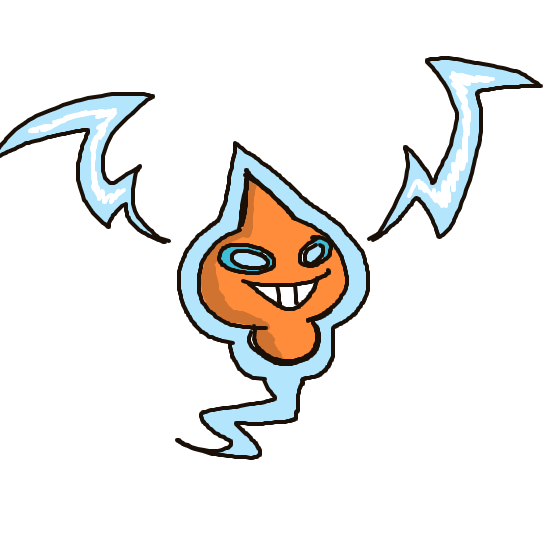 FoFo1300's drawing of Rotom — Pokémon sketch on Sketchdex