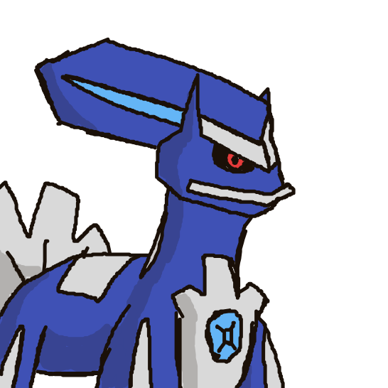 FoFo1300's drawing of Dialga — best Pokémon fan art on Sketchdex
