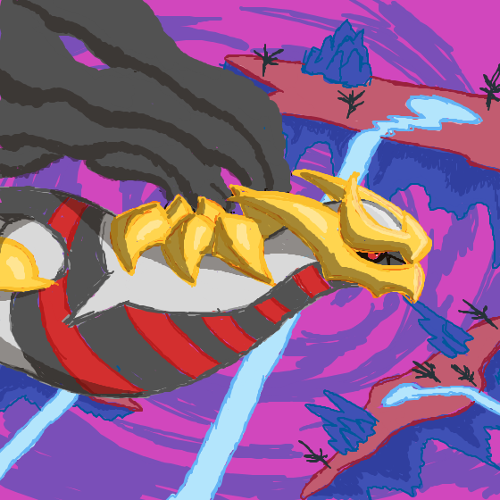 FoFo1300's drawing of Giratina — Pokémon sketch on Sketchdex