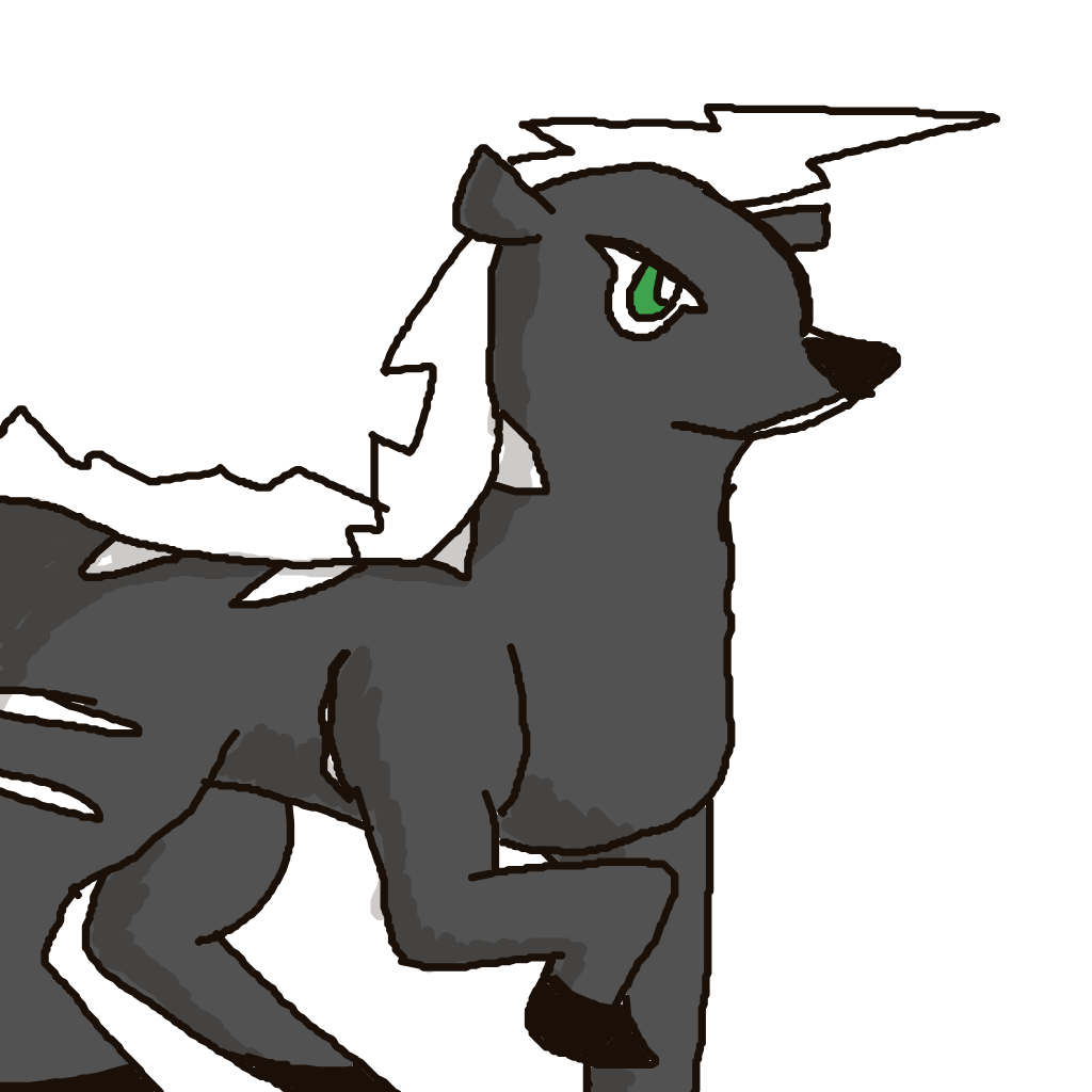FoFo1300's drawing of Zebstrika — Pokémon sketch on Sketchdex