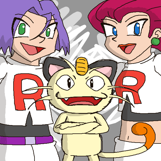 Meowth drawing
