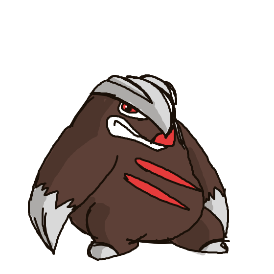 FoFo1300's drawing of Excadrill — Pokémon fan art on Sketchdex