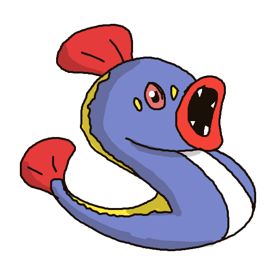 FoFo1300's drawing of Eelektrik — Pokémon sketch on Sketchdex