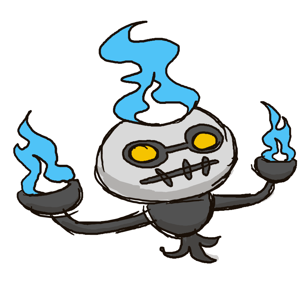 FoFo1300's drawing of Chandelure — Pokémon fan art on Sketchdex