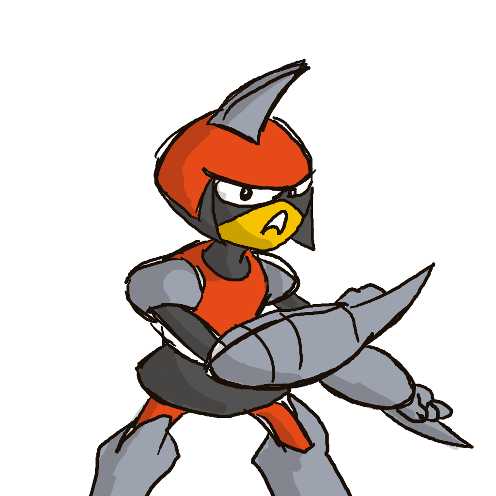 FoFo1300's drawing of Bisharp — Pokémon fan art on Sketchdex