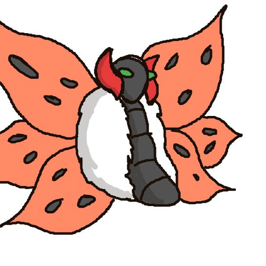 FoFo1300's drawing of Volcarona — best Pokémon fan art on Sketchdex