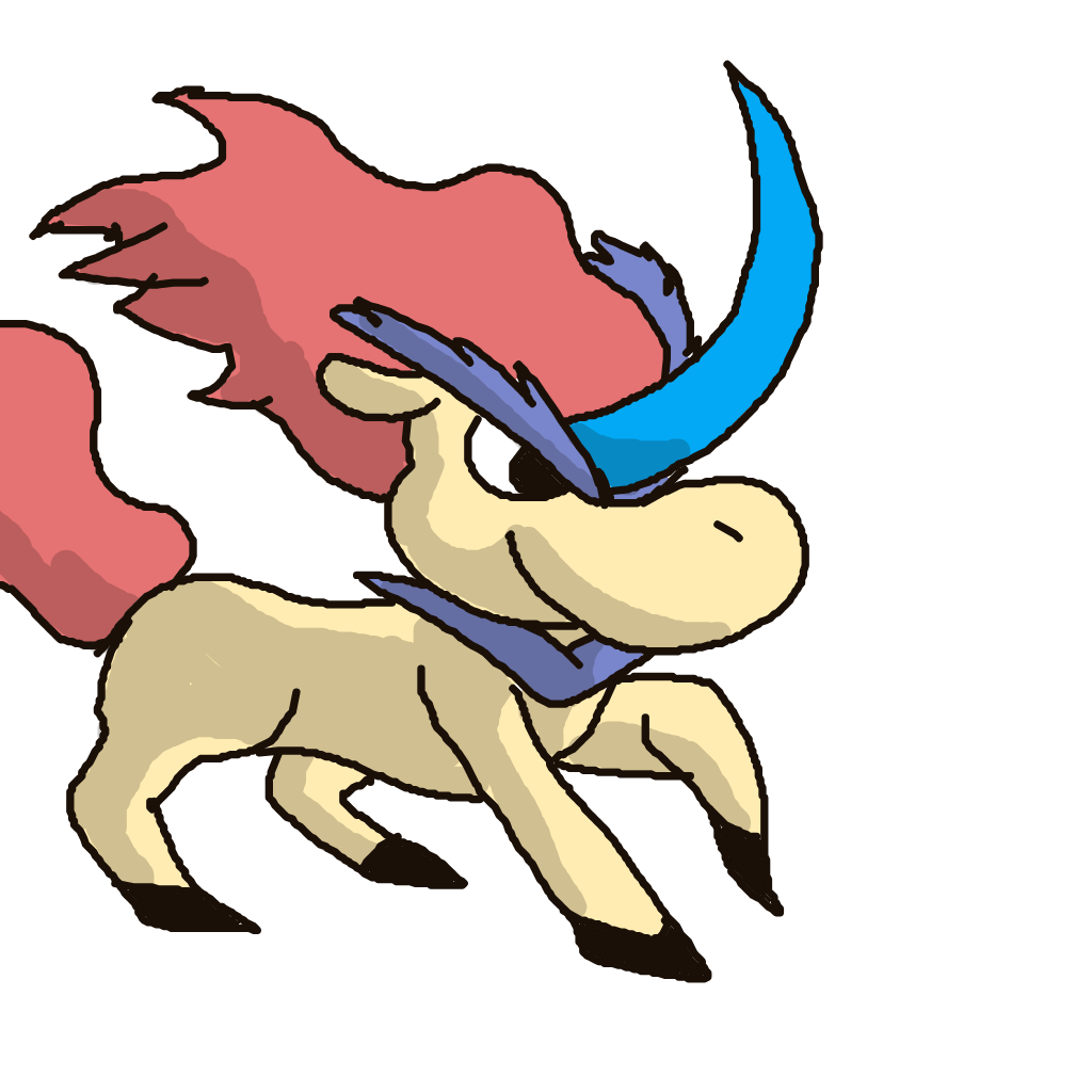 FoFo1300's drawing of Keldeo — Pokémon sketch on Sketchdex