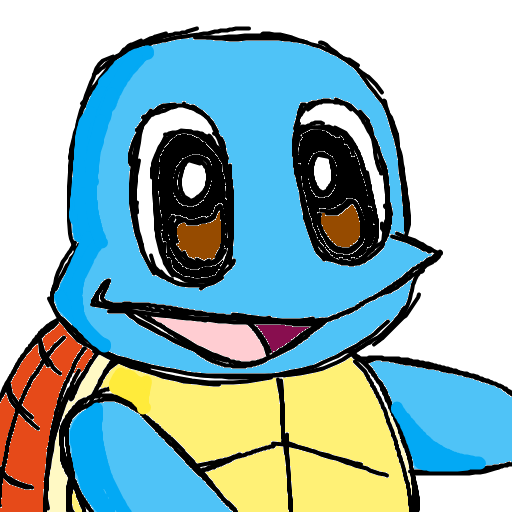 FoFo1300's drawing of Squirtle — best Pokémon fan art on Sketchdex