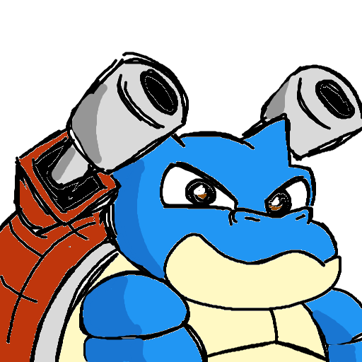 FoFo1300's drawing of Blastoise — best Pokémon fan art on Sketchdex