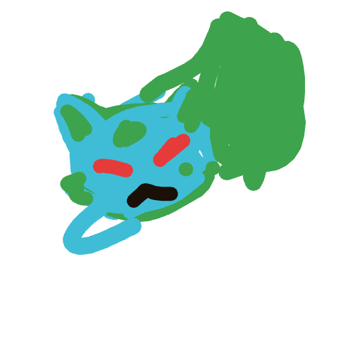 ToxicPorygon487's drawing of Bulbasaur — Pokémon sketch on Sketchdex