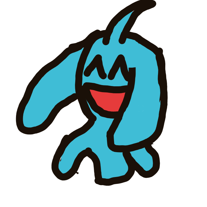 Sebbythedragon's drawing of Wynaut — Pokémon sketch on Sketchdex