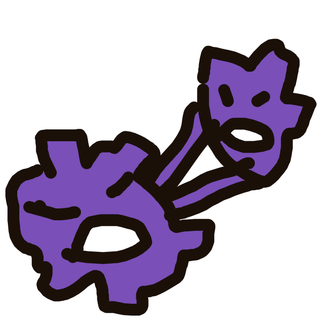 Weezing drawing