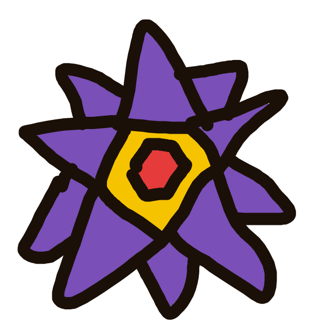Starmie drawing