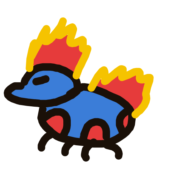 GoldenHaunter747's drawing of Cyndaquil — Pokémon sketch on Sketchdex