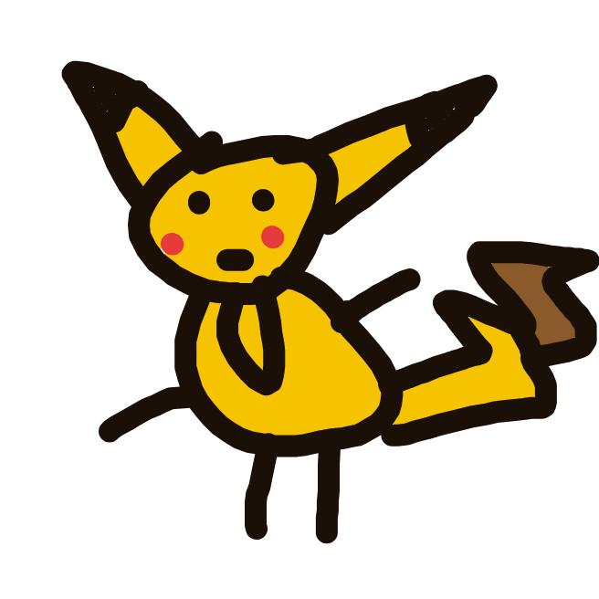 Pikachu drawing
