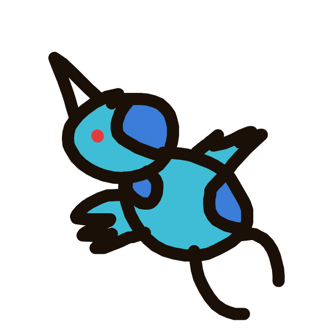 Nidorina drawing