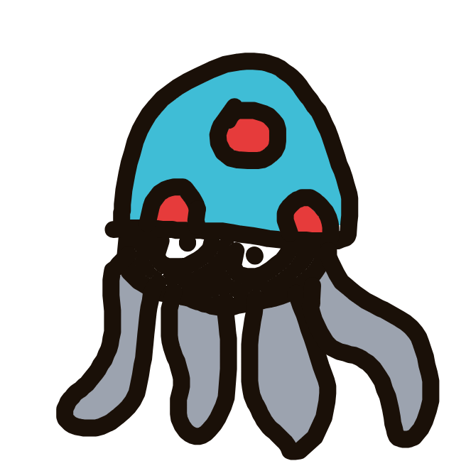 Tentacool drawing