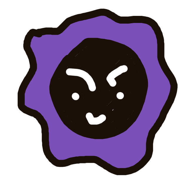 Gastly drawing