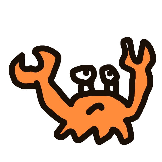 Krabby drawing